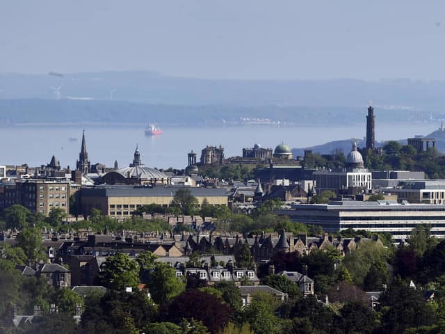 The Scottish capital is seen as continuing to benefit from a diverse economy, large population, and highly skilled workforce, for example. Picture: Lisa Ferguson.