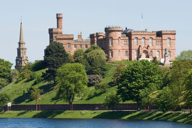 Seated on a cliff overlooking the River Ness, Inverness Castle towers over its city with its red sandstone walls. Though the current structure was built in the 19th Century, the site has been fortified for more than a thousand years. Key moments include the summoning and subsequent execution of clan chiefs by James I in 1428, and the gates being shut against Mary Queen of Scots in 1562 - the Fraser and Munro clans surrounded her and took the castle for the queen.