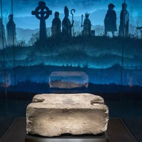 The Stone of Destiny on display at the new Perth Museum (Picture: Jane Barlow/PA Wire)