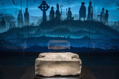 The Stone of Destiny on display at the new Perth Museum (Picture: Jane Barlow/PA Wire)