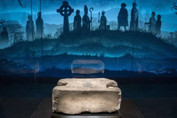 The Stone of Destiny on display at the new Perth Museum (Picture: Jane Barlow/PA Wire)