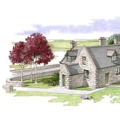 An impression of the new Clyne Heritage Society museum at Brora, which is due to be open by summer 2025. PIC: Clyne Heritage Society.
