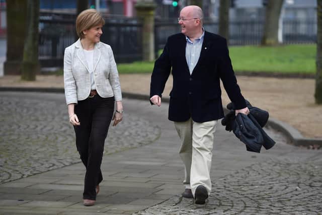 Peter Murrell should not be involved with the vote to replace wife Nicola Sturgeon as SNP leader and First Minister, says reader (Picture: Jeff J Mitchell/Getty)