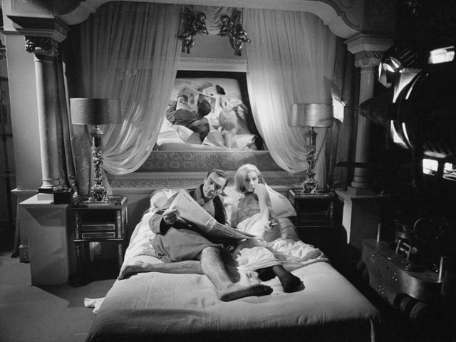 Sean Connery's second film as Bond also takes second place in the top 10 with a Tomatometer rating of 97 per cent. The 1963 film sees shady criminal organisation SPECTRE looking for revenge after Bond killed their agent Dr No in the first film.