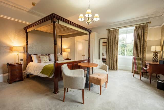 A Historic bedroom at Nidd Hall