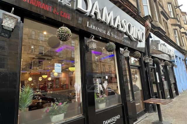 The winner was Damasqino Restaurant & Café in GlasgowHighly Commended went to Sofia’s Lounge (Edinburgh)