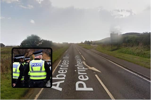 Robert Cowie, 52 was killed after an incident on the A90.