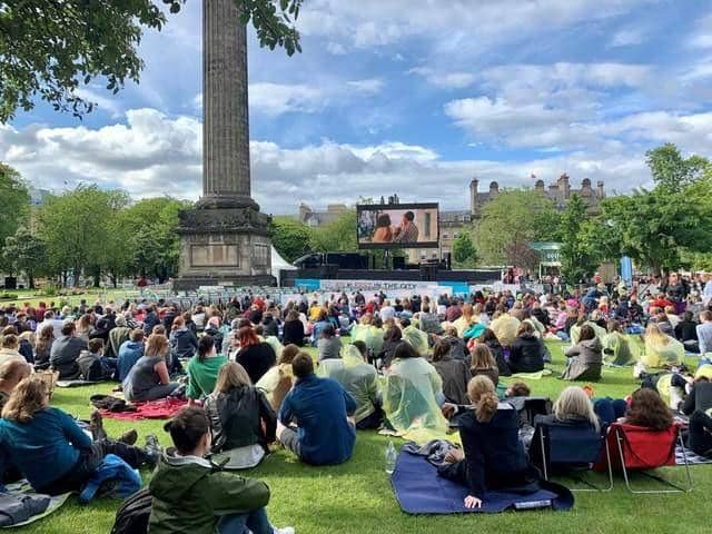 St Andrew Square Garden will host a week out of outdoor screenings under the banner of 'Film Fest In the City."