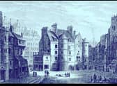Edinburgh shopkeeper Agnes Finnie was strangled and burned in 1645 as after being held in the Tolbooth for nine months following her arrest. PIC: CC.