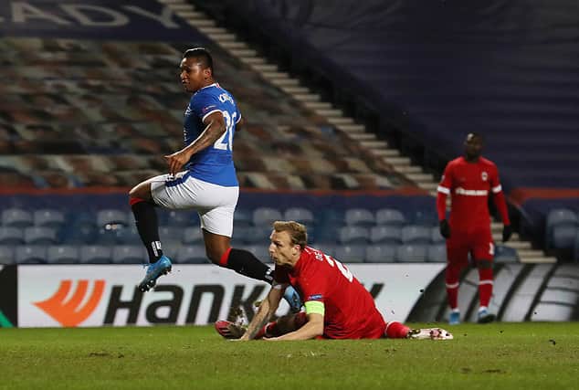 Morelos scored the opener  (Photo by Ian MacNicol/Getty Images)