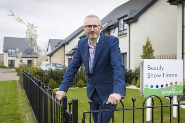 Innes Smith is the chief executive of Springfield Properties, which is Scotland’s only listed housebuilder.