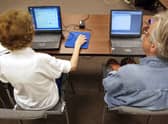 The UK Shared Prosperity Fund includes money for digital training and other courses (Picture: Tim Boyle/Getty Images)
