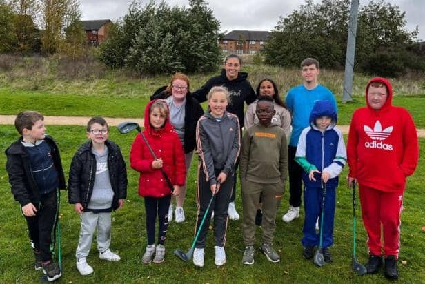 Pupils at three schools in Glasgow are already being introduced to golf through the creation of The R&A's Golf It! facility in the city.