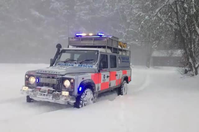 Tweed Valley Mountain Rescue Team were called to assist police in searching for a farm worker who went missing near Selkirk on Thursday.