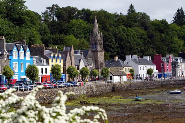 The enchanting town of Tobermory on the Isle of Mull is one of the areas which will now have access to full fibre broadband.
