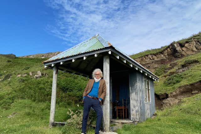 Roc Sandford on Gometra - the Scottish island where he lives