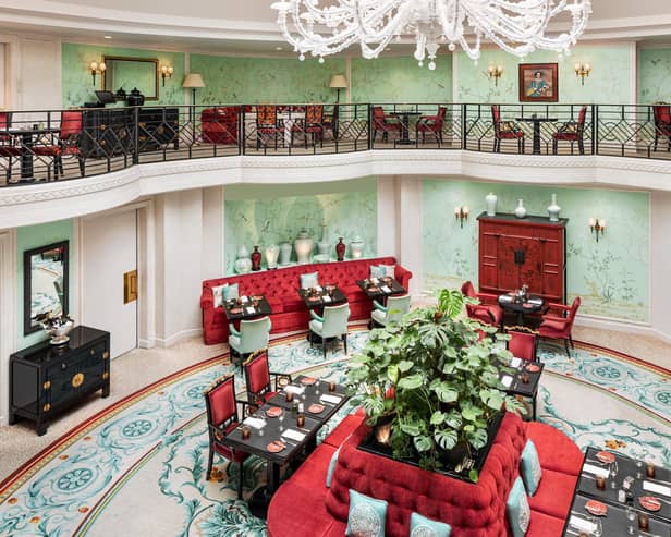 The opulent La Bauhinia in-house restaurant in Shangri-La Paris. Pic: Marcelo Barbosa