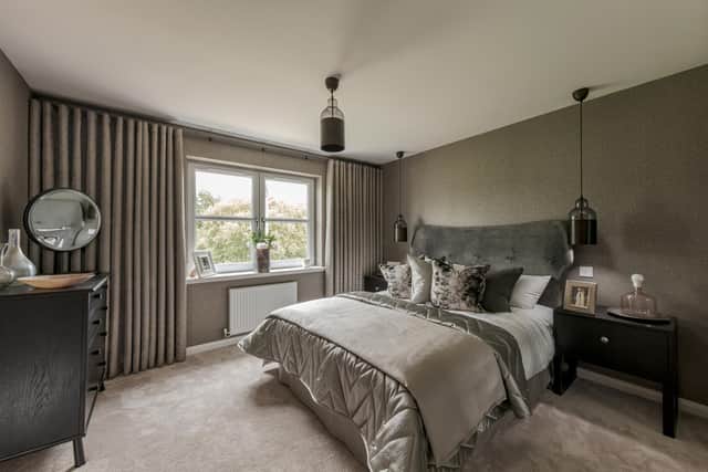 The Uphall Station development features a range of homes, with three, four or five bedrooms