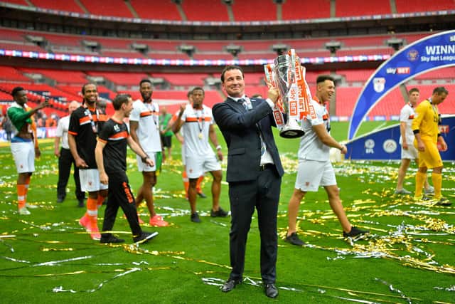 Bowyer tasted success with Blackpool.