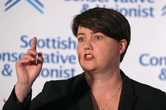 Former Scottish Tory leader Ruth Davidson. Picture: PA