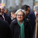 Joanna Cherry attends the memorial service of Alistair Darling at Edinburgh's St Mary's Episcopal Cathedral in December. Picture: Andrew Milligan/PA Wire