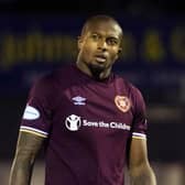 Gervane Kastaneer made his Hearts debut on Friday night at Ayr.