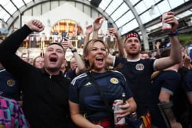 Scotland fans will be able to join a fan march through Cologne to the stadium ahead of the Scotland-Switzerland game on Wednesday.