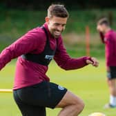 Olly Lee is happy being back at Hearts.