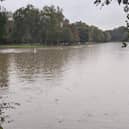 There's a golf course under there somewhere... Renishaw Park in Yorkshire closed forever following severe flooding. Picture: BIGGA
