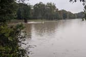 There's a golf course under there somewhere... Renishaw Park in Yorkshire closed forever following severe flooding. Picture: BIGGA