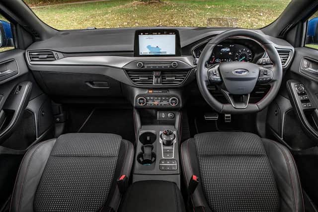 The latest Focus interior is uncluttered and comfortable
