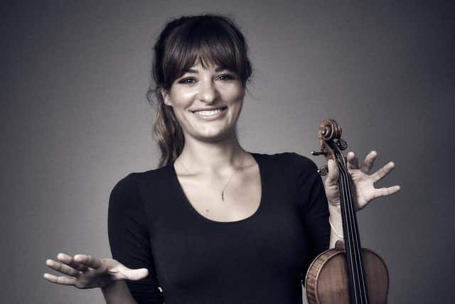 Nicola Benedetti has been forced to cancel all performances until the end of April.