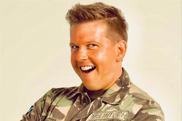 Greg McHugh is bring a Gary: Tank Commander chat show, Gary Talks, Yous Listen, to the Edinburgh Festival Fringe this year.