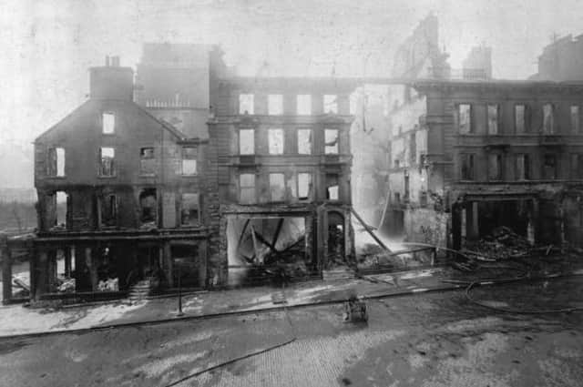 The original Georgian Jenners buildings burned down in a terrible fire in 1892.