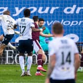 Dundee and Hearts squared off in the Championship last season.