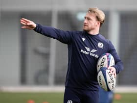 Stuart Hogg is in line to win his 100th Scotland cap this weekend. (Photo by Craig Williamson / SNS Group)