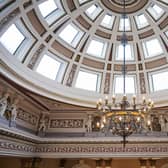 The building is owned by The Royal Company of Merchants of The City of Edinburgh and features a striking domed ceiling. Picture: Jack Currie