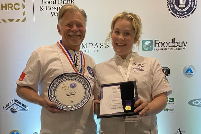 Phoebe Lawson achieved outstanding success at the prestigious International Salon Culinaire.