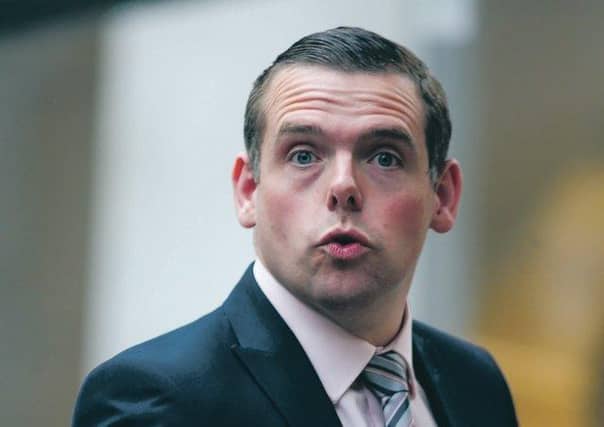 Scottish Conservative leader Douglas Ross