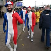 French fans are welcomed to Scotland for Six Nations games but they may find getting permission to work here less fun (Picture: Paul Ellis/AFP via Getty Images)