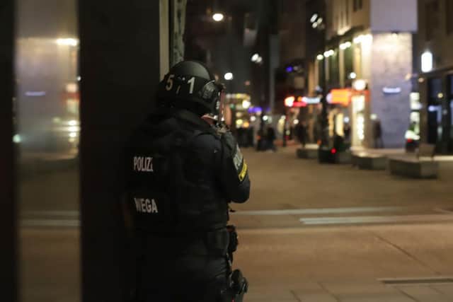 A major security operation is underway in the city (Photo: ALEX HALADA/AFP via Getty Images)