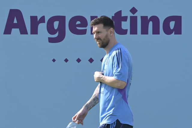 Lionel Messi is out of contract at PSG at the end of the season.