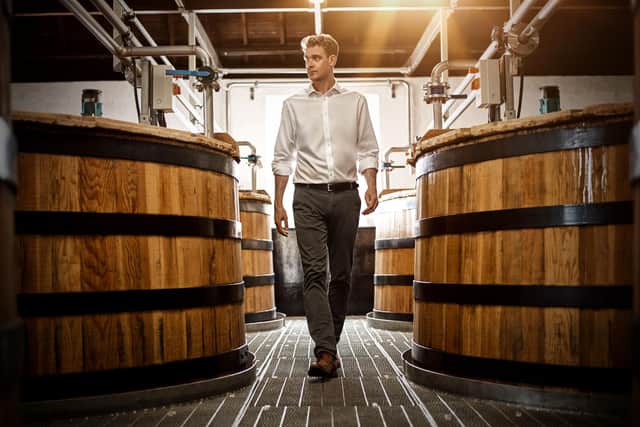 Dr Nick Savage, master distiller at Bladnoch Distillery