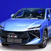 The striking Omoda 4 crossover