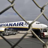 Ryanair flew 27.5 million people in the year to March 2021, down from 148.6 million in the previous year. Picture: AP Photo/Martin Meissner