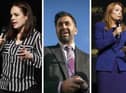SNP leadership candidates Kate Forbes, Humza Yousaf and Ash Regan
