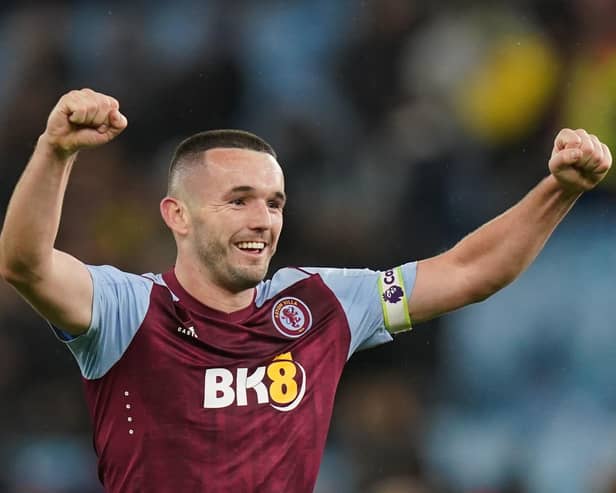 John McGinn scored Aston Villa's winner against Arsenal.
