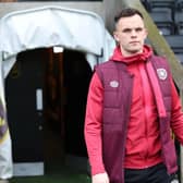 Hearts have opened contract talks with top scorer Lawrence Shankland amid ongoing transfer speculation surrounding the Scotland striker. (Photo by Roddy Scott / SNS Group)