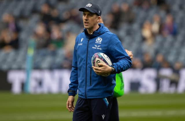 AB Zondagh is leaving his post as Scotland assistant coach. (Photo by Craig Williamson / SNS Group)
