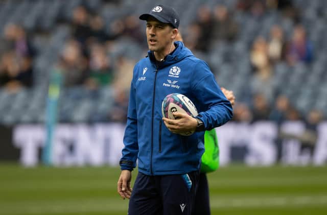 AB Zondagh is leaving his post as Scotland assistant coach.  (Photo by Craig Williamson / SNS Group)